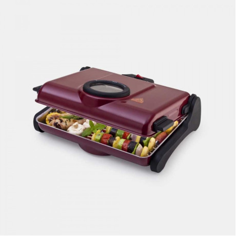 Ψηστιέρα Grill με Καπάκι 1200W (AB660)