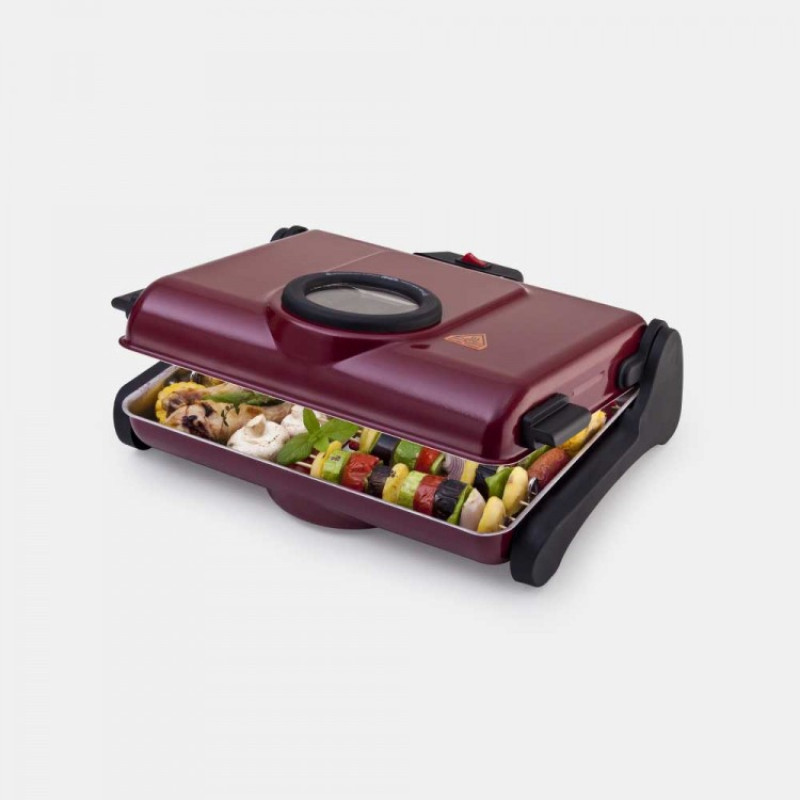 Ψηστιέρα Grill με Καπάκι 1200W (AB660)